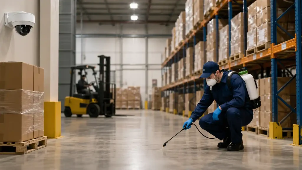 Pest Control for Warehouses and Storage Areas